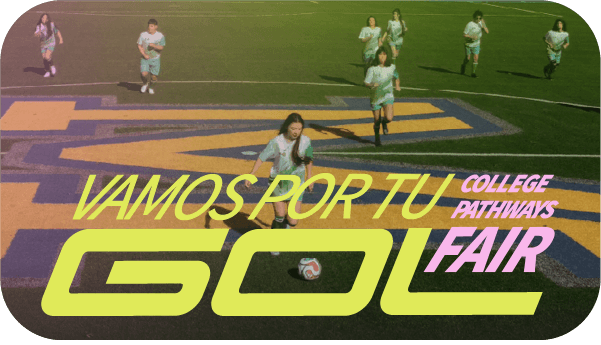 Let's score that goal! logo